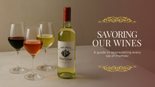 Savoring Our Wines: A Guide to Appreciating Every Sip of Premesi